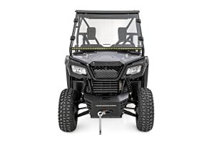 Honda Pioneer 520 Full Windshield - Rough Country - Scratch Resistant Honda Pioneer 520 Full Windshield - Rough Country - Scratch Resistant